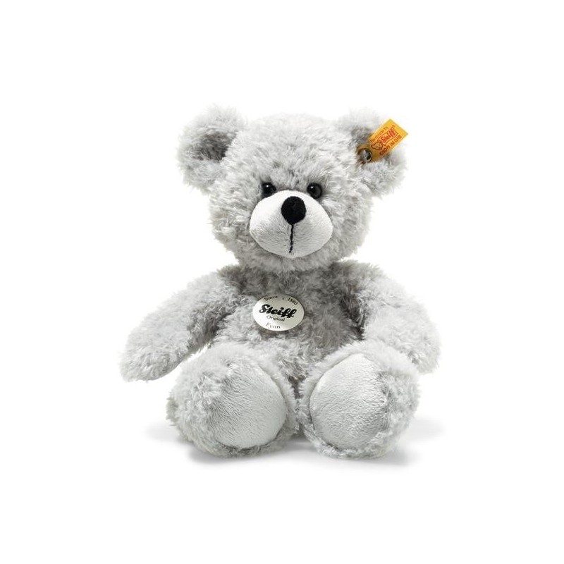 Knuffel Teddybeer Fynn grijs 28cm Knuffel Teddybeer Fynn grijs 28cm