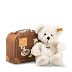 Knuffel Lotte Teddybeer in Koffer 28cm