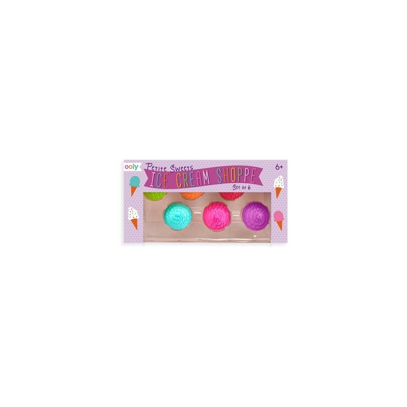 Gummen met Geur Kleine IJsjes set 6-delig