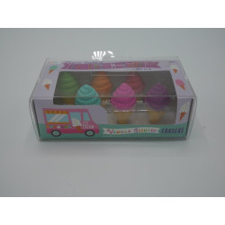 Gummen met Geur Kleine IJsjes set 6-delig