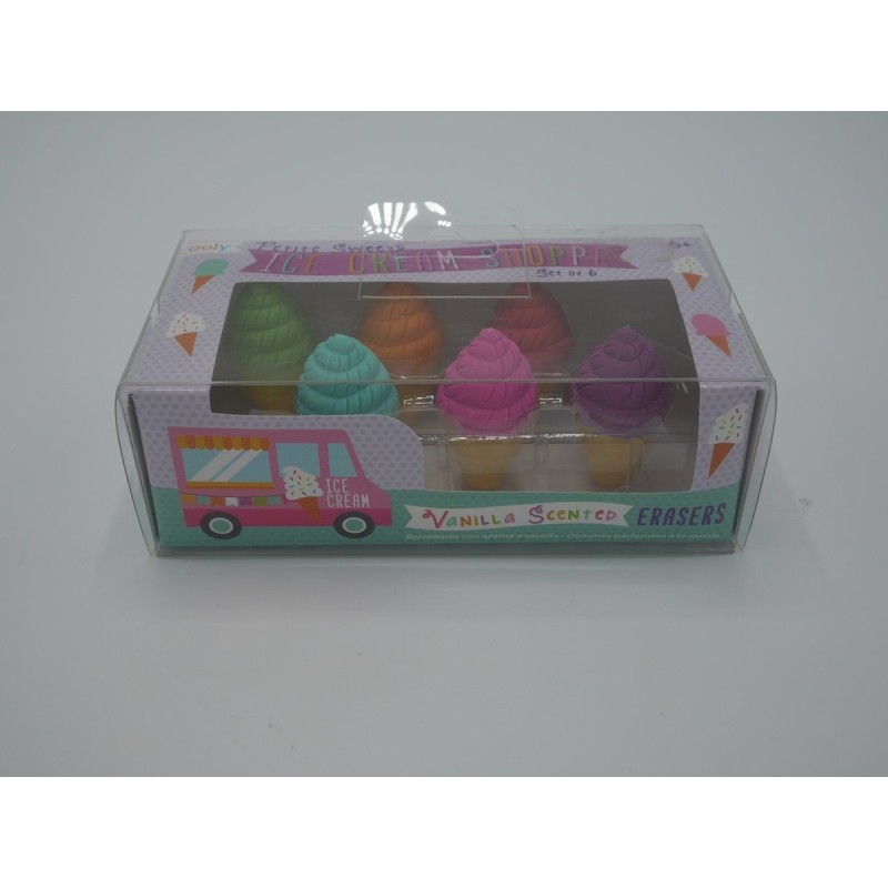 Gummen met Geur Kleine IJsjes set 6-delig