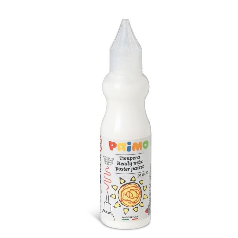 Plakkaatverf in Spuitflesje Wit 50ml Plakkaatverf in Spuitflesje Wit 50ml
