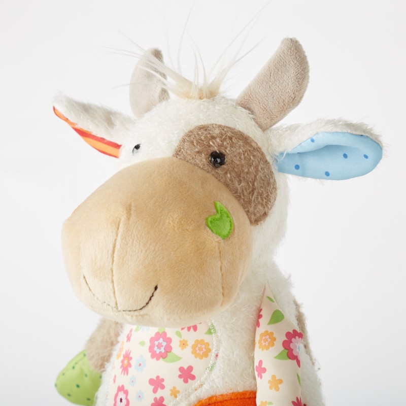 Knuffel Koe Patchwork Sweety Knuffel Koe Patchwork Sweety