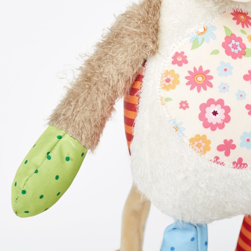 Knuffel Koe Patchwork Sweety Knuffel Koe Patchwork Sweety