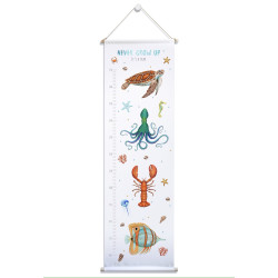 Groeimeter Zeedieren Blauw Groeimeter Zeedieren Blauw