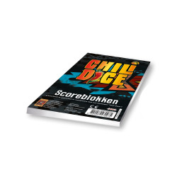 Scoreblokken Chili Dice 3 Stuks