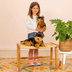 Knuffel Herdershond Liggend 45cm Knuffel Herdershond Liggend 45cm