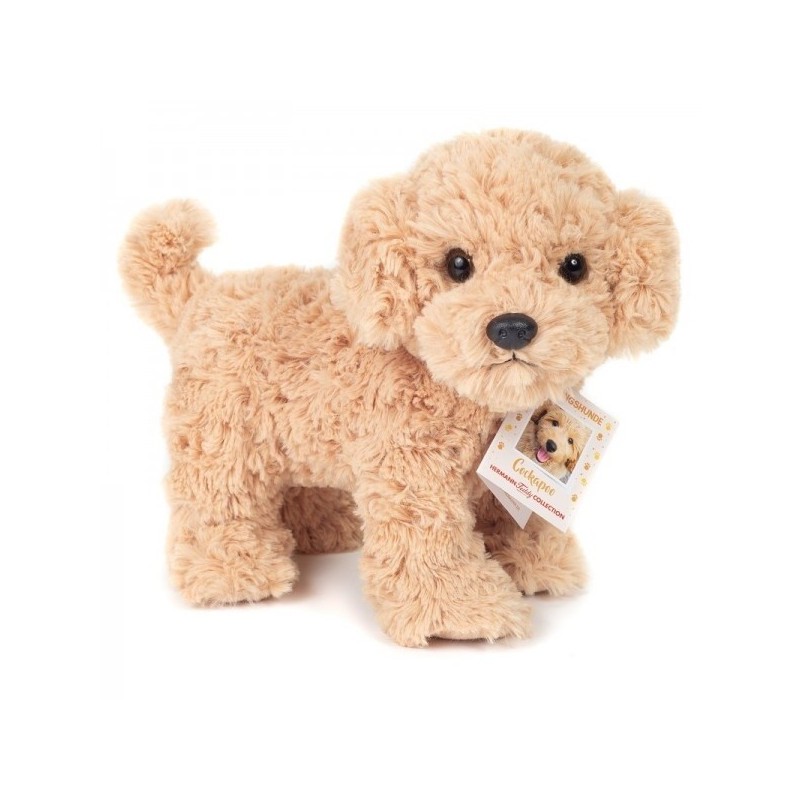 Knuffel Hond Cockapoo Staand 23cm Knuffel Hond Cockapoo Staand 23cm