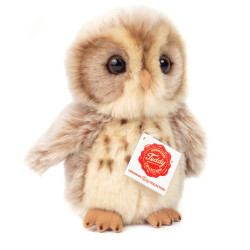 Knuffel Uil Lichtbruin 16cm