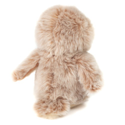 Knuffel Uil Lichtbruin 16cm