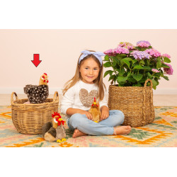 Knuffel Kip Staand 24cm