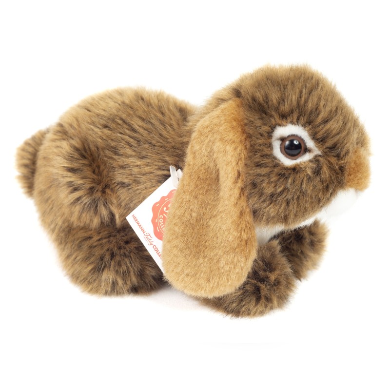 Knuffel Konijn Ram Bruin 18cm