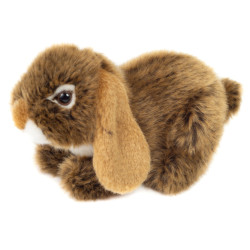 Knuffel Konijn Ram Bruin 18cm
