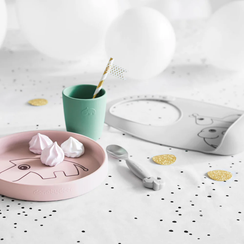 Siliconen Mini Beker Grey Siliconen Mini Beker Grey