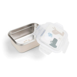 Lunchtrommel RVS Lalee/Croco Sand