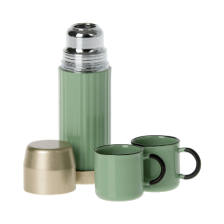 Thermosfles met 2 Mokken Mint