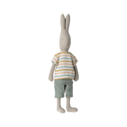 Knuffelkonijn met Kleding 64 cm Size 4