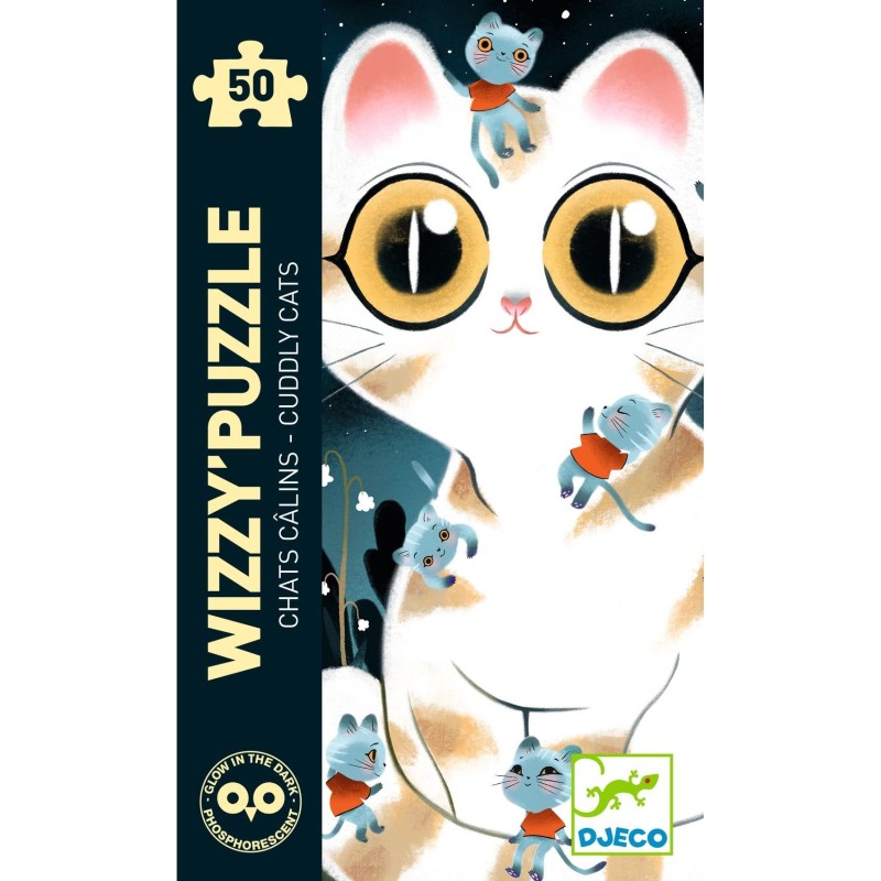 Wizzy Puzzle Cuddly cats 50 pcs