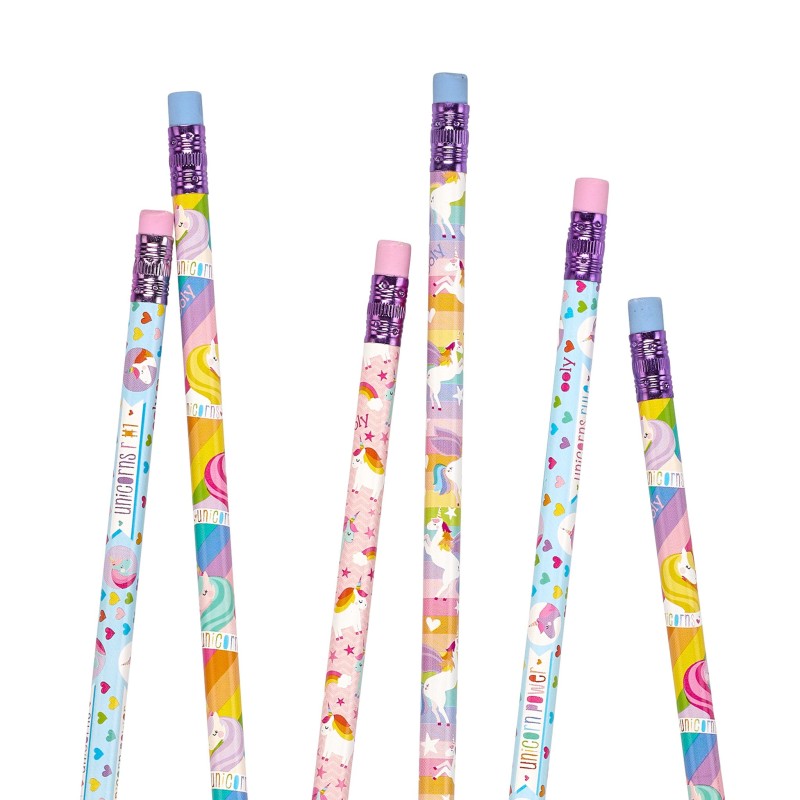Potloden Unique Unicorns set 12-delig
