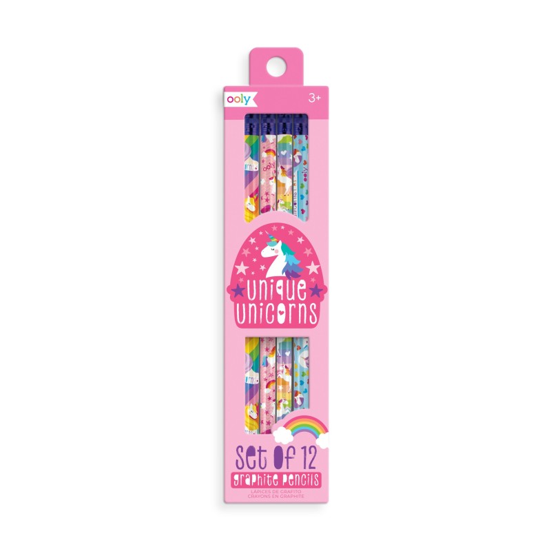 Potloden Unique Unicorns set 12-delig