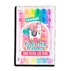 Mini Gel Pennen Funtastic Friends set 6-delig