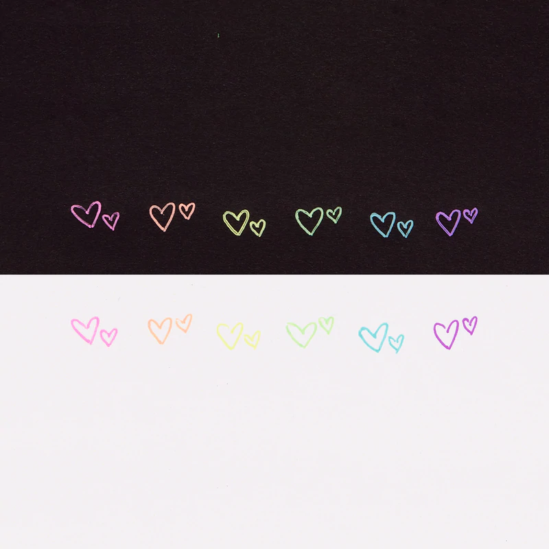 Mini Gel Pennen Funtastic Friends set 6-delig Mini Gel Pennen Funtastic Friends set 6-delig
