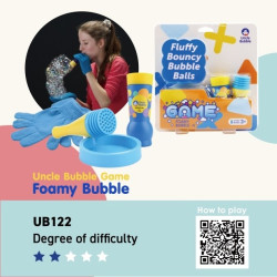 Bellenblaas Schuim Foamy Bouncing Bubble Set
