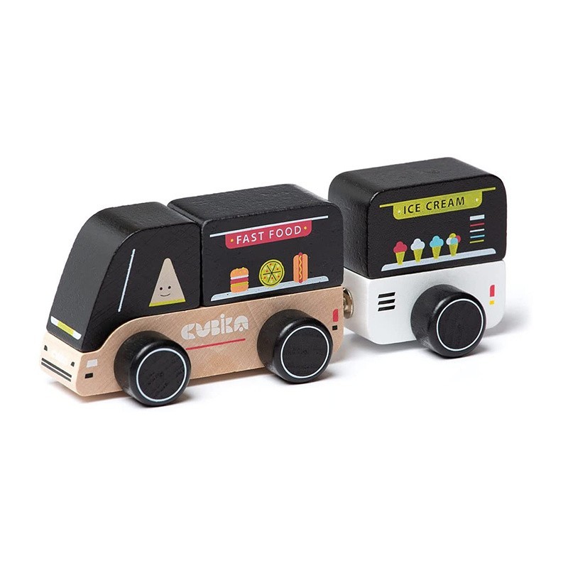 Houten Voertuigen Food Truck