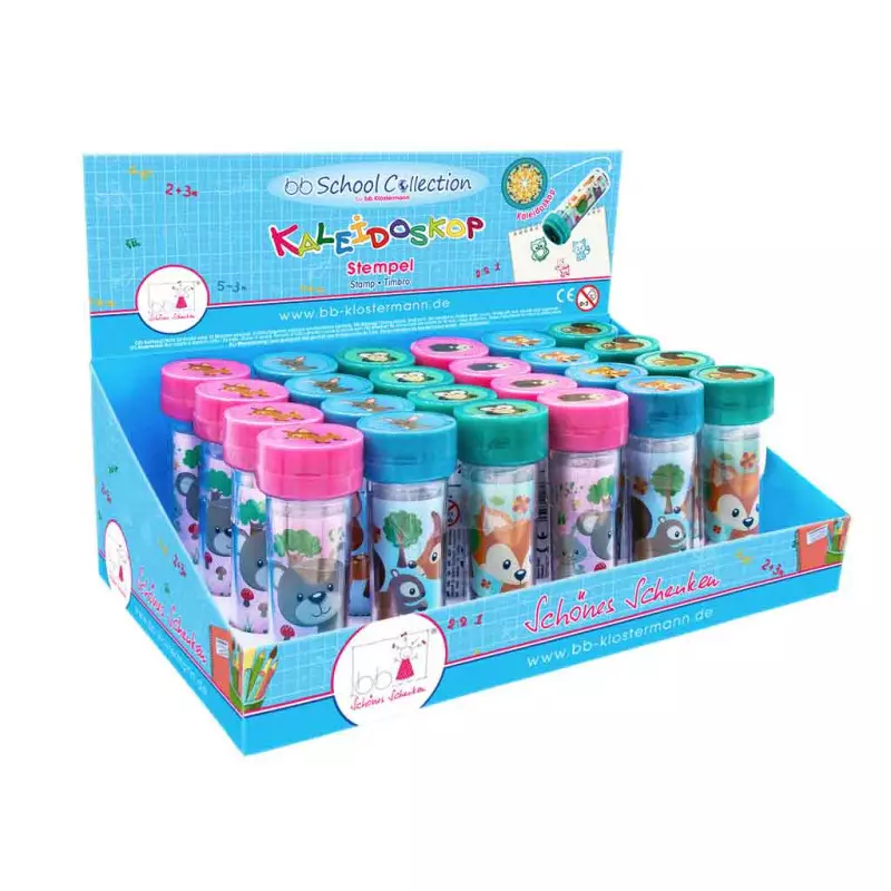 Caleidoscoop Stempel Bosdieren