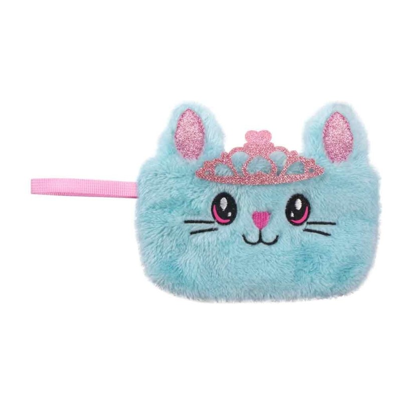 Pennenetui Cutie Kat Blauw