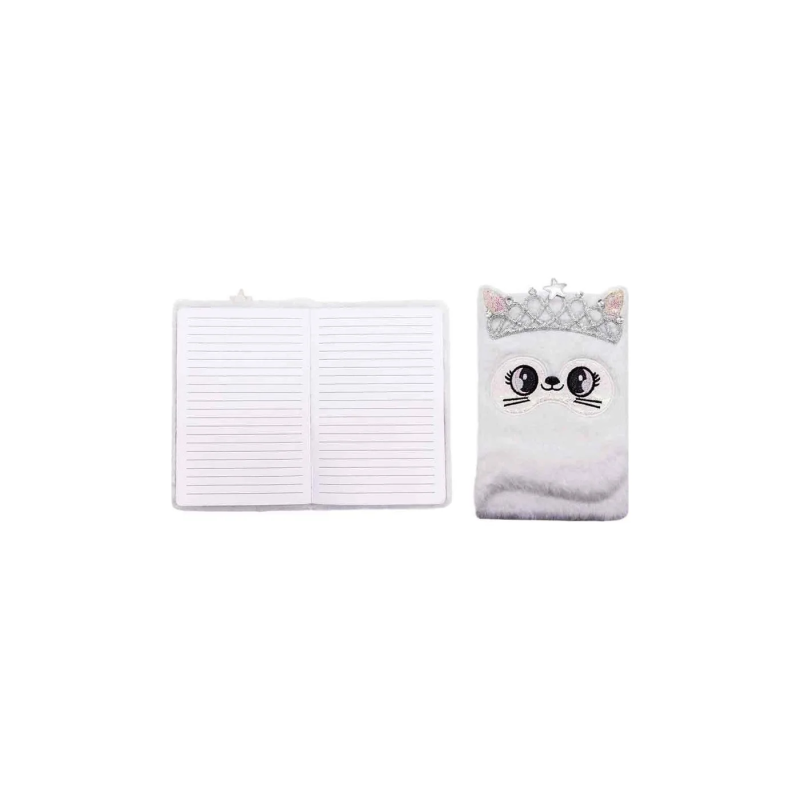 Notebook Cutie Kat Wit A5