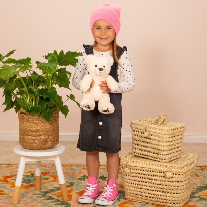 Knuffel Teddybeer Beige 31cm Knuffel Teddybeer Beige 31cm