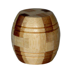 3D Bamboo Puzzle Barrel