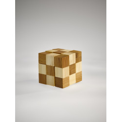 3D Bamboo Puzzle Snake Cubes 3D Bamboo Puzzle Snake Cubes