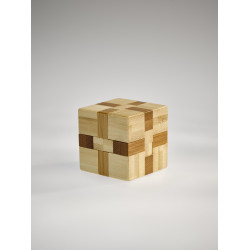 3D Bamboo Puzzle Cube