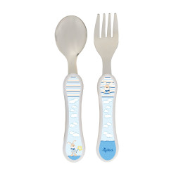 Kinderbestek Set Semmel Bunny Blauw