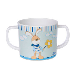 Beker Melamine Konijn Blauw