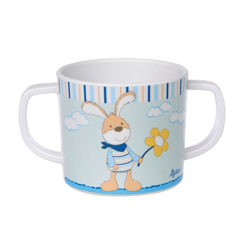 Beker Melamine Konijn Blauw