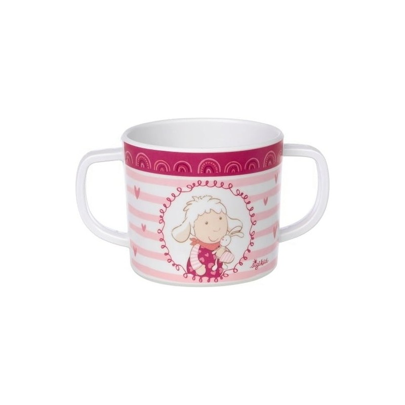 Beker Melamine Schaap Roze