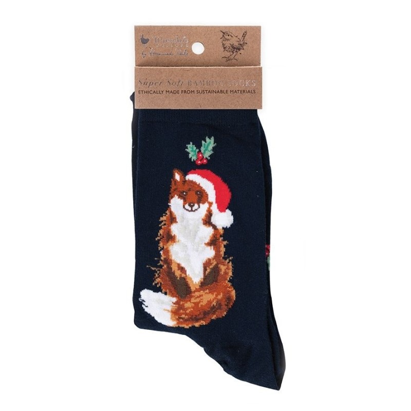 Kerstsokken Vos Festive Fox