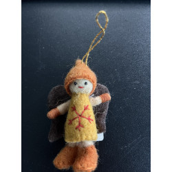 Hanger Feetje Okergeel