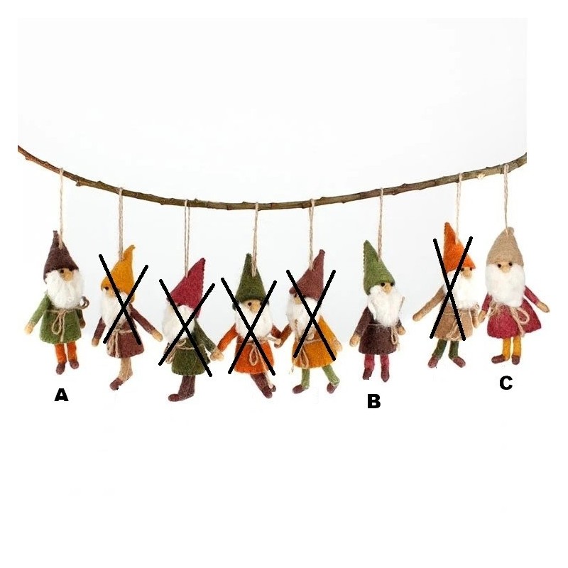 Hanger Kabouter Aardetinten