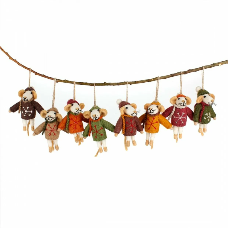 Hanger Muis Aardetinten