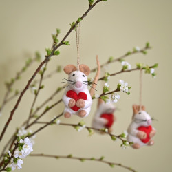 Hanger Muis met Hart