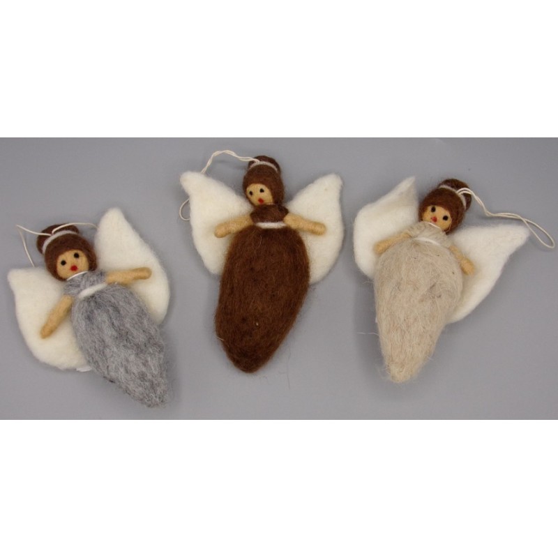 KERST Hanger Engel Natureltinten
