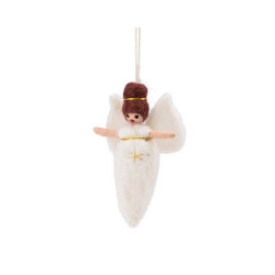 KERST Hanger Engel Wit Goud
