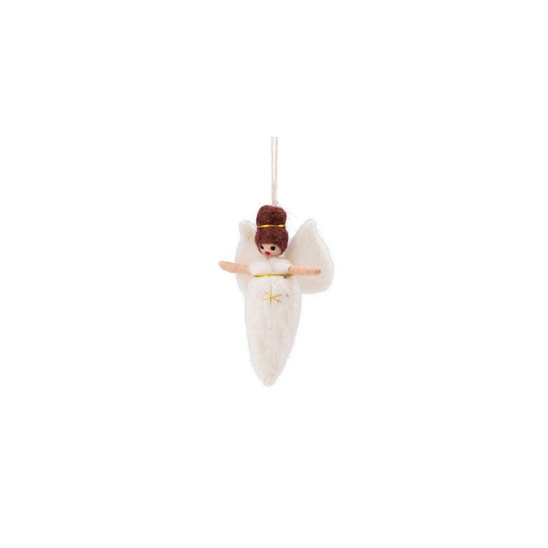 KERST Hanger Engel Wit Goud