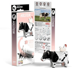 3D Bouwpakket Holstein Koe