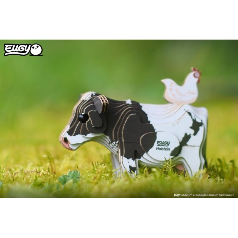 3D Bouwpakket Holstein Koe