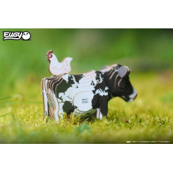 3D Bouwpakket Holstein Koe